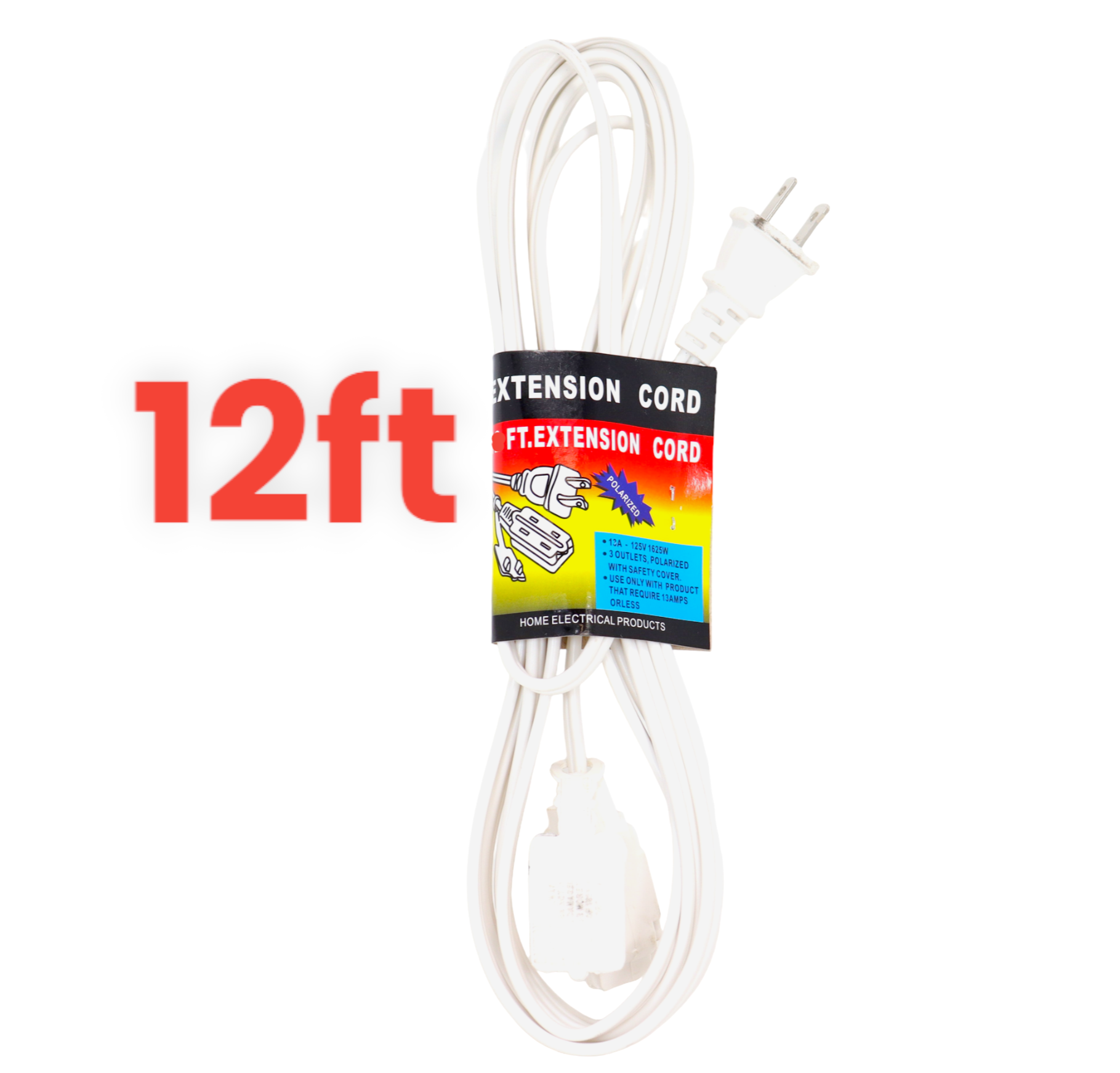 S2003 WJ-17259 Extension Cord 12-feet